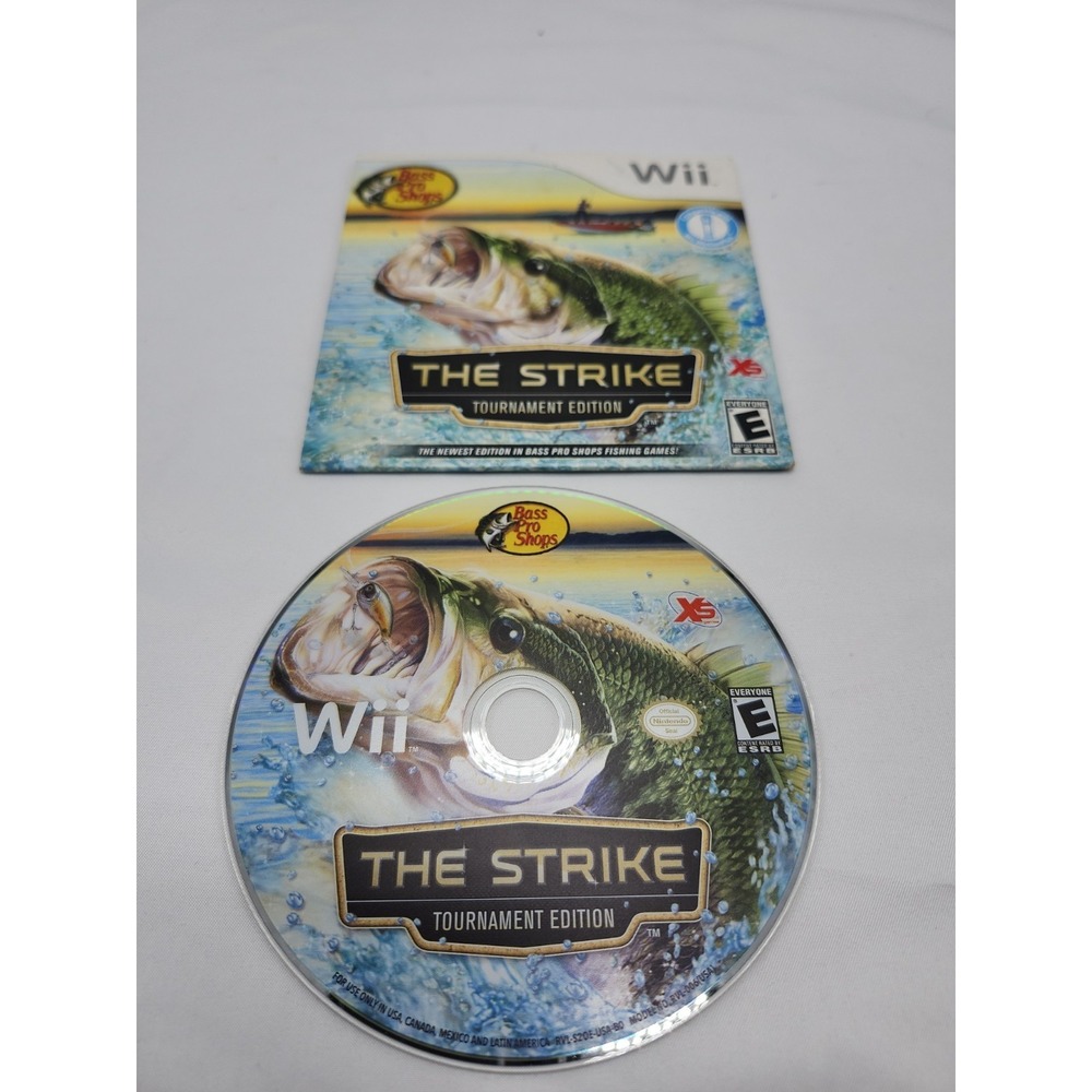 Bass Pro Shops: The Strike Tournament Edition Game Fun Fishing Nintendo Wii Game